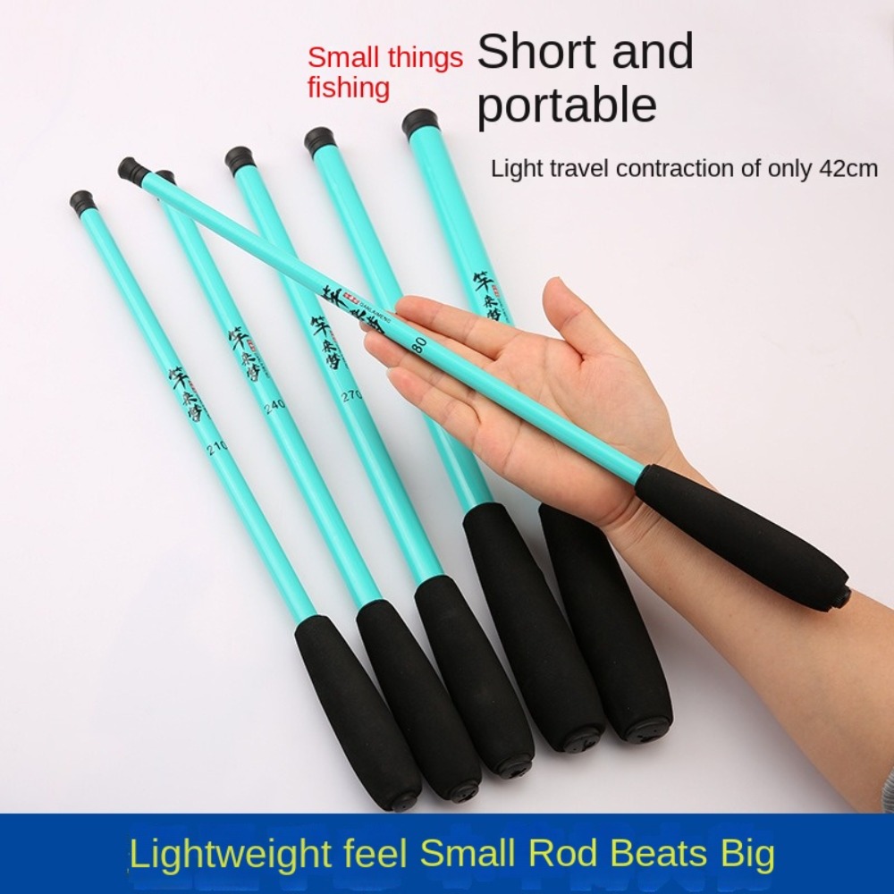 Fishing Equipment Online - 1.8-3.6m Telescopic Fishing Rod Glass Fibre