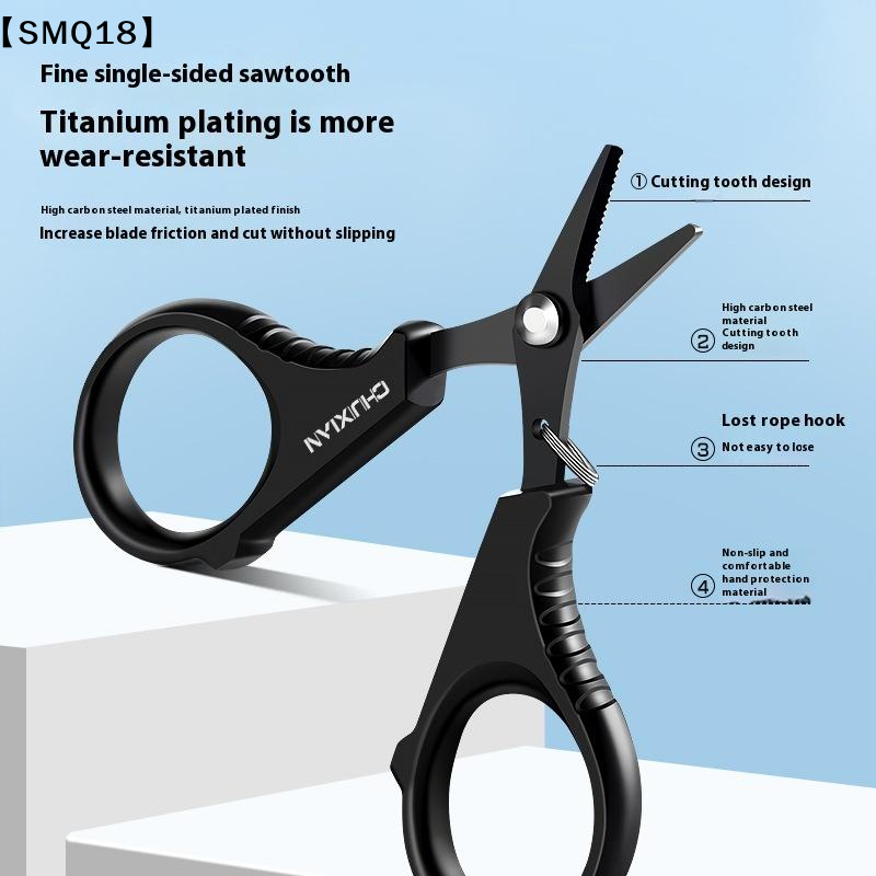 Braided Fishing Line - Titanium Coated Stainless Steel Fishing Scissors