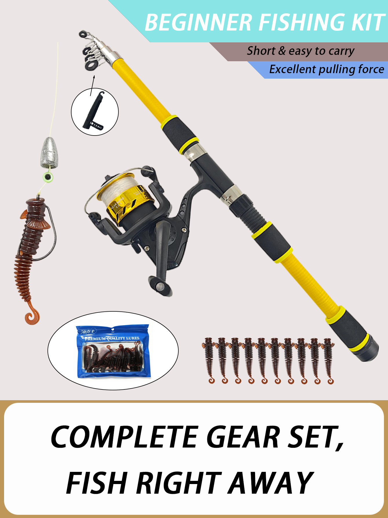 1.8m Telescopic Fishing Rod Co - đánh giá và giá Fishing Equipment Online
