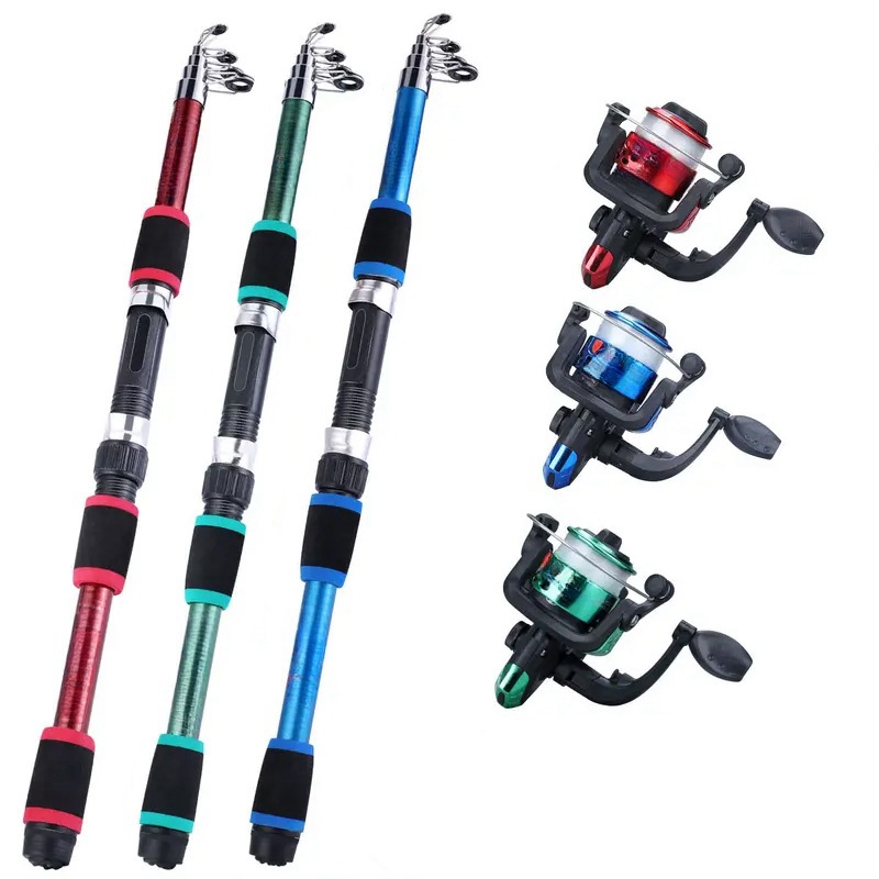 Fishing Pole Set Full Kits Wit - đánh giá và giá Fishing Equipment Online