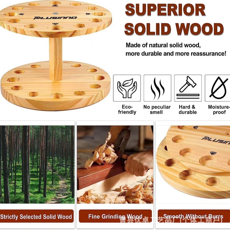 Round Solid Wood Fishing Rod S - đánh giá và giá Fishing Equipment Rod
