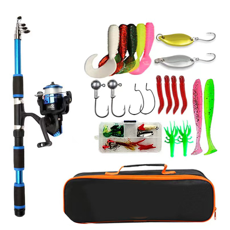 Fishing Pole Set Full Kits Wit - đánh giá và giá Fishing Equipment Online