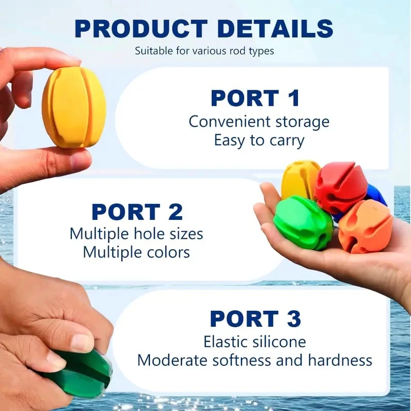6/12/18Pcs Rod Protection Cove - đánh giá và giá Fishing Equipment Rod