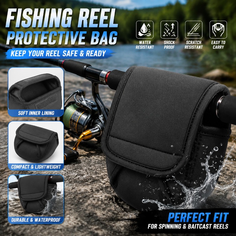 Fishing Reel Protective Cover  - đánh giá và giá Fishing Equipment Rod