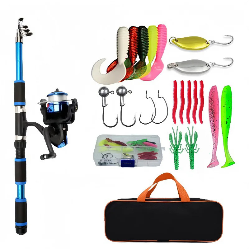 Fishing Pole Set Full Kits Wit - đánh giá và giá Fishing Equipment Online