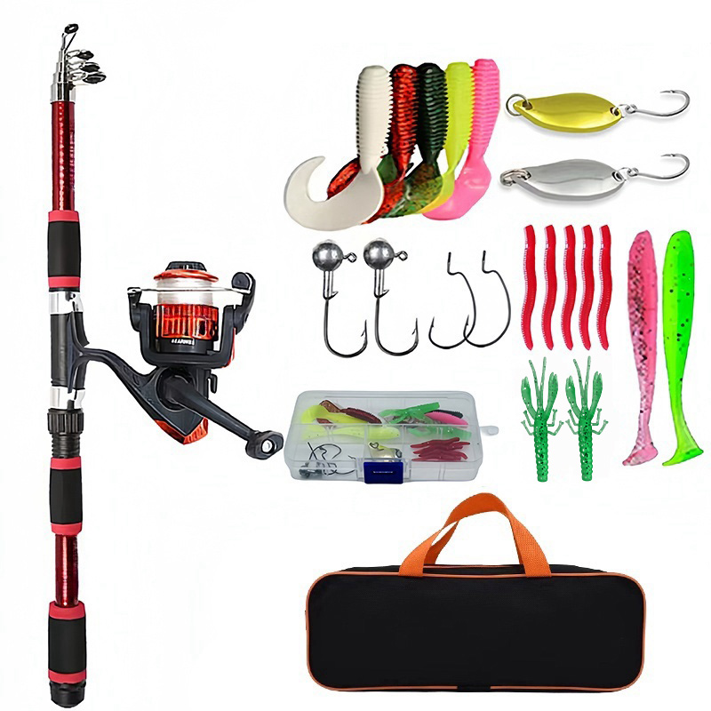 Fishing Pole Set Full Kits Wit - đánh giá và giá Fishing Equipment Online