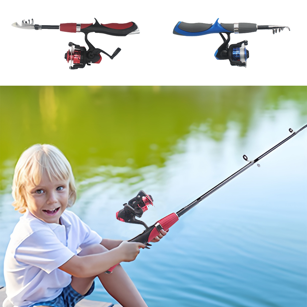 Kids Fishing Pole Set Fishing  - đánh giá và giá Fishing Equipment Online